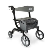 drive Nitro 4 Wheel Rollator, Black